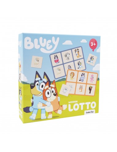 Bluey - Billedlotteri i træ