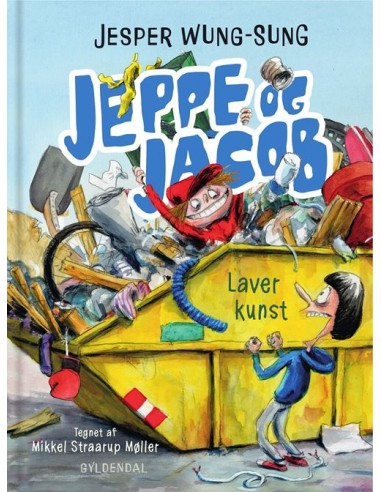 Jeppe og Jacob laver kunst