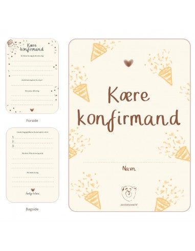 Kære konfirmand - hilsner fra gæsterne